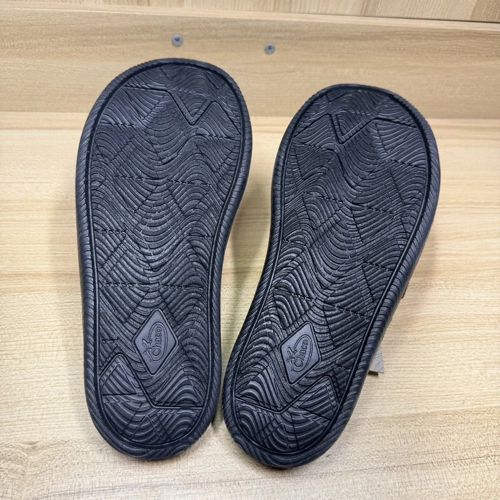 Chaco Kids Chillos Slides Black Tie Dye Size Rainbow Slip On Sandals Size 3